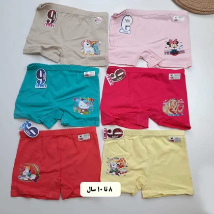 شورت دخترانه پادار ضدحساسیت