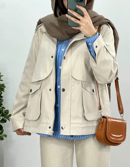 ترنچ کت آستردار آرمیلا