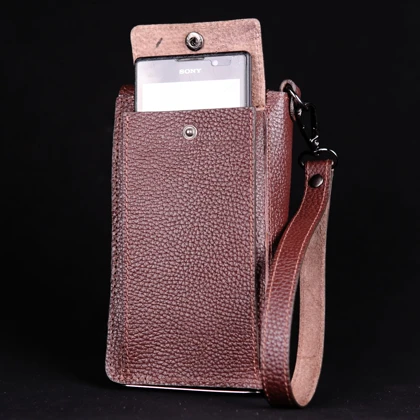 کیف دوشی و دستی چرم یلسان مدل کارن کد 012-GF