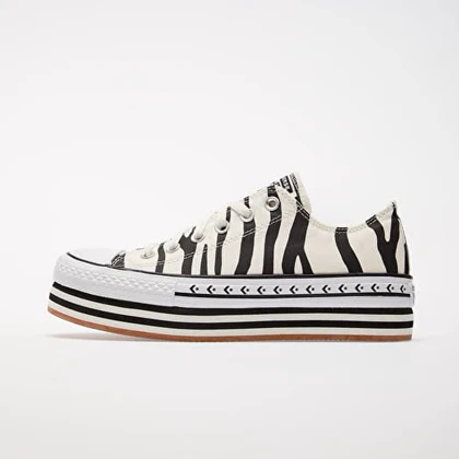 کتانی گورخری شیری برند کانورس converse