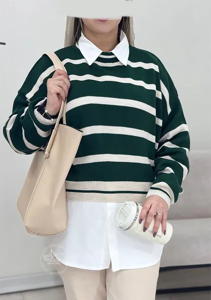 پلیور بافت زبرا