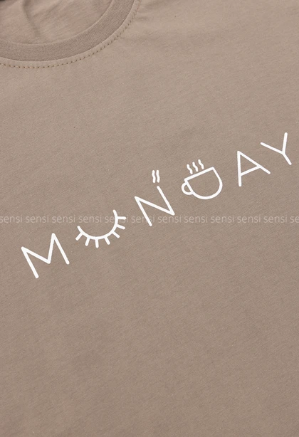 تیشرت آستین دوبل MONDAYکد1006264