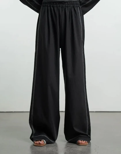 لینن دوخت تزیینی دار