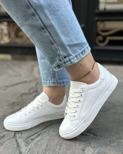 کتانی زنانه ونس ساده (برند یرفا)