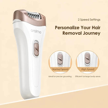 اپیلاتور زنانه اورایمو oraimo مدل OBE-210N با 36 دیسک موکن