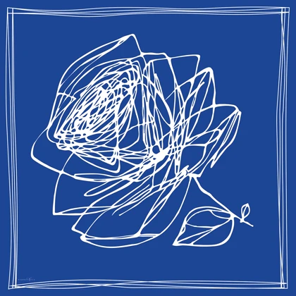 روسری نخ پنبه رزا