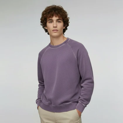 بلوز یقه گرد باکسی BLACK ARMADA(115A)(کمرکش)