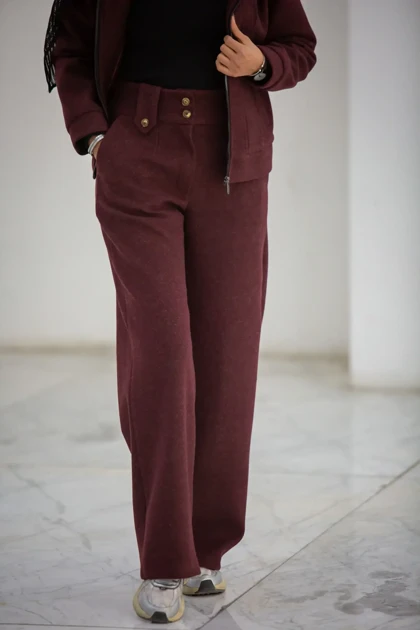 شلوار بگ دو دکمه