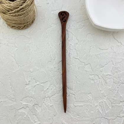 کانزاشی مو زنانه چوبی طرح خاص مدل آریسا