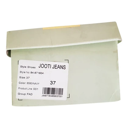 کفش جوتی جینز ارتشی اصل آبی سرمه ای