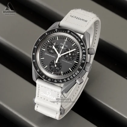 ساعت امگا سواچ طوسی Omega x Swatch Speedmaster MER-M3