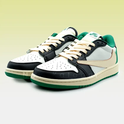 نایک ایر جردن 1 لو تراویس اسکات فراگمنت پاین گرین (MD7866-128)