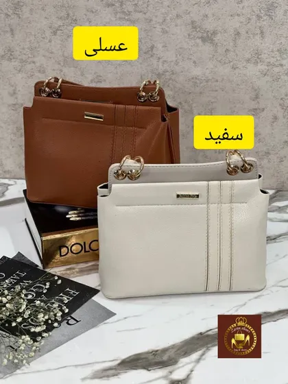 کیف زنانه دوشی دستی جا دسته رینگ دار