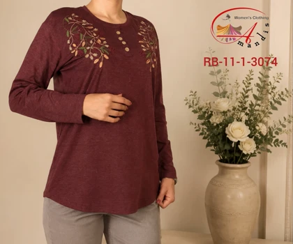 بلوز گلدوزی (RB-11-1- 3074)