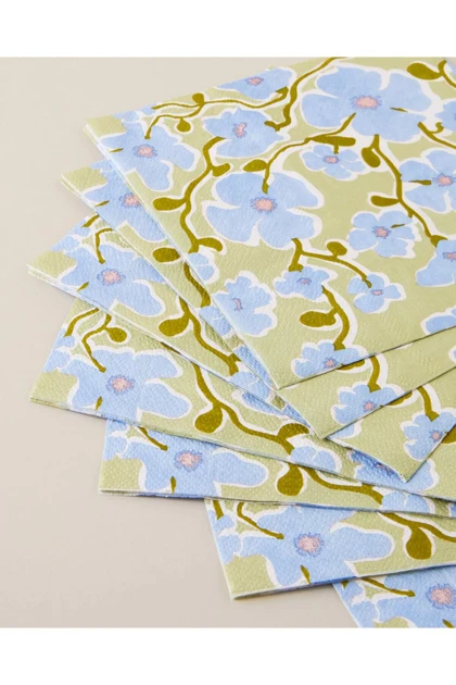 دستمال کاغذی English Home مدل Floral Harmony - سبز