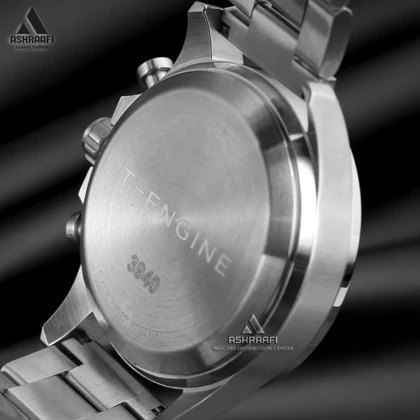 ساعت تی انجین درام کورنو T-Engine Drum Chrono 3940-SR