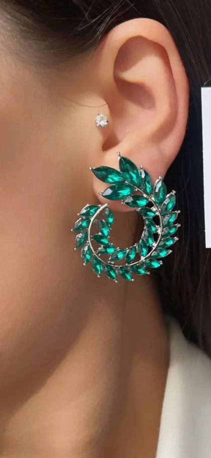 گوشواره جواهری 12319