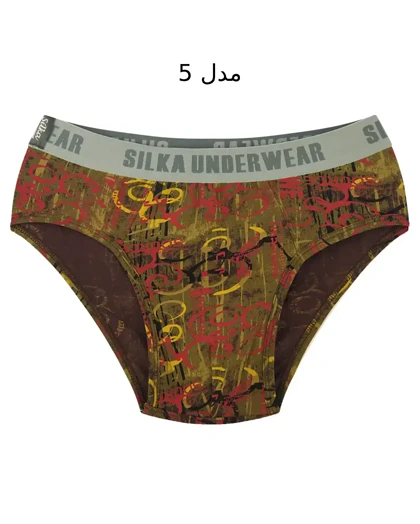 شورت مردانه اسلیپ طرح ساتراپ سیلکا