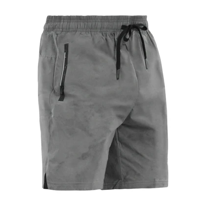 شلوارک ورزشی مردانه نایک مدل Dri Fit-9036 طوسی روشن