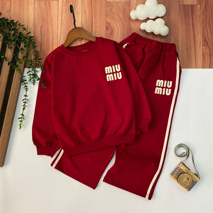 بلوز شلوار دورس دخترانه پسرانه مدلMIU