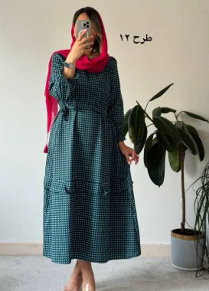 پیراهن مانتویی نارین 1