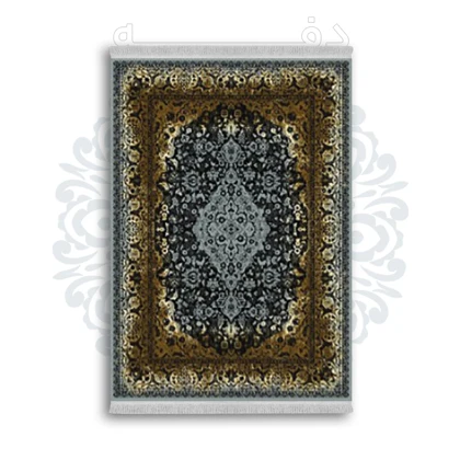 *جدید* فرشینه از جنس پارچه شانل مخمل ترک طرح فانتزی برند دفه کد 1808