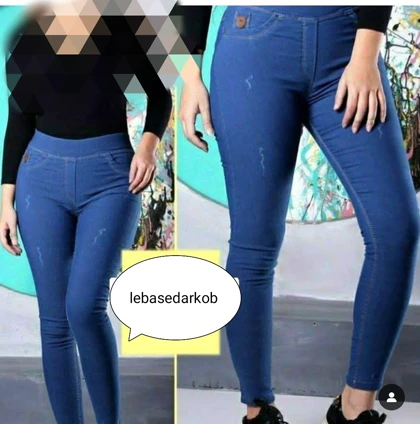 شلوار لی زنانه جذب قد صد پاکستانی