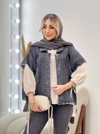 جین دو تکه دو جیب