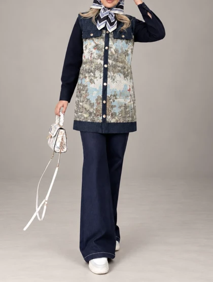 وست زنانه مدل برکه