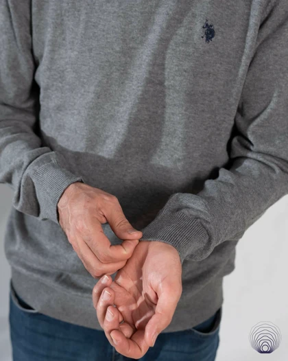 پلیور یقه اسکی مردانه U.S.Polo Assn – دو رنگ کاربردی