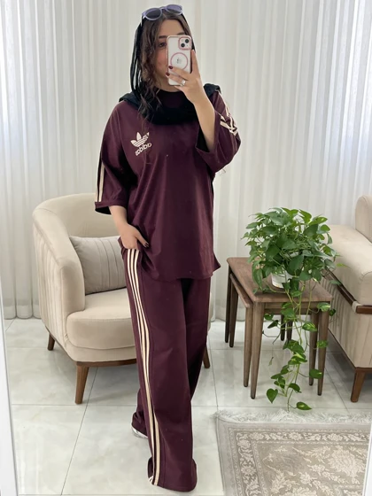 ست زنانه و دخترانه اسپرت بیرونی کد 622