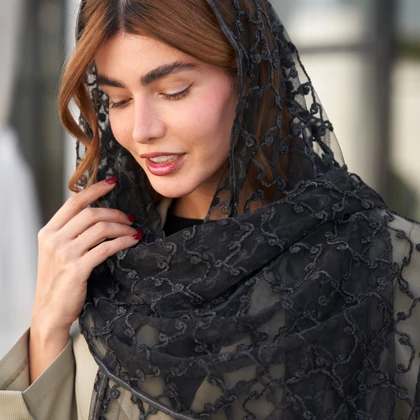 شال گیپور طرح لوزی 20677