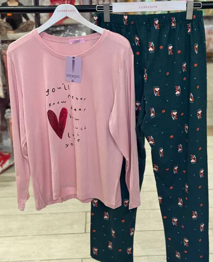 بلوز شلوار نرمال سکسن کد40246