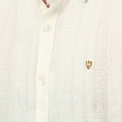 پیراهن آستین بلند کنفی مردانه مدل 61011040