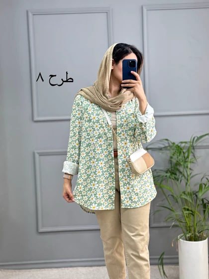 مانتو کبریتی طرحدار