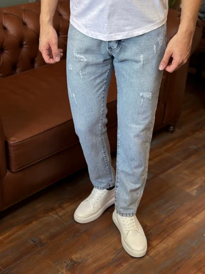 شلوار جین مام فیت کد p249