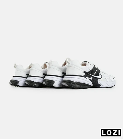 کفش کتانی مردانه و زنانه سفید مشکی Nike cushlon