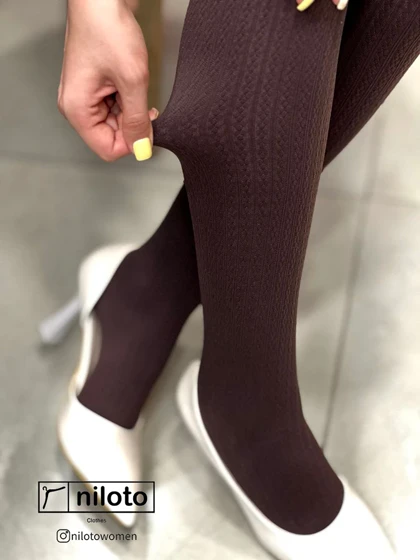 جوراب شلواری گندمی وارداتی (091609)
