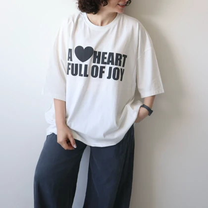تیشرت لانگ Heart مدل 6073