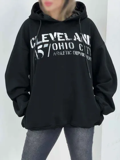 هودی دو جیب cleveland