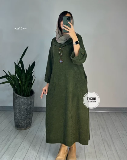 پیراهن مانتویی آفتاب