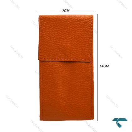 بگ مسافرتی ساعت مچی چرمی عسلی TWB-Orange-7358-U
