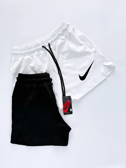 شورتک ورزشی چاک‌دار نایکی Nike