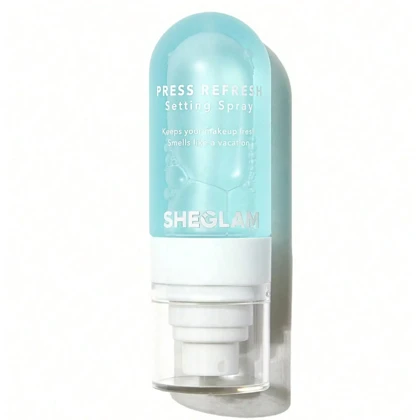 اسپری فیکساتور آرایش آبرسان شیگلم مدل Press Refresh حجم 55 میلی‌لیتر