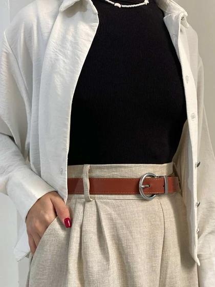 کمربند زنانه سلین کد B150