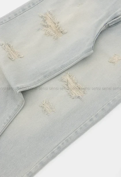 شلوار جین فول بگ کد1004212