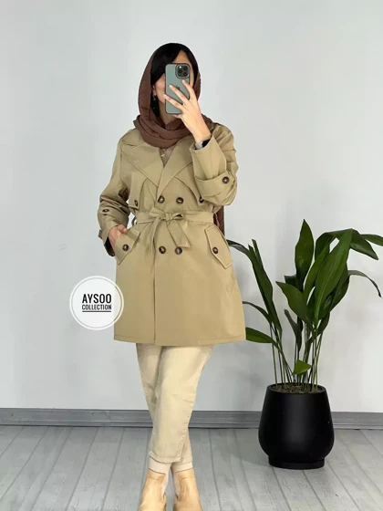 ترنچ کت ساینا