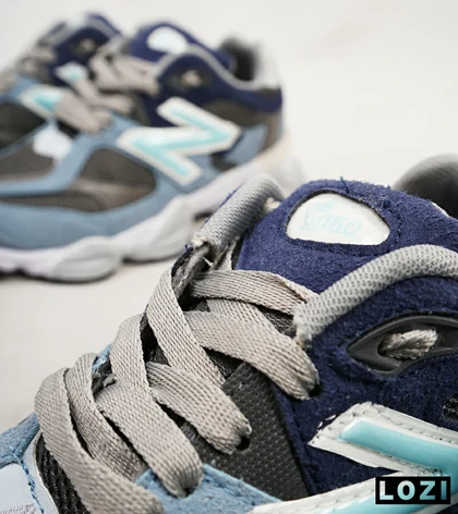کفش کتانی زنانه آبی طوسی NEW BALANCE 9060