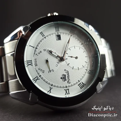 ساعت مچی مردانه برند پرومادو سه موتور مدل دو تقویم DO1106