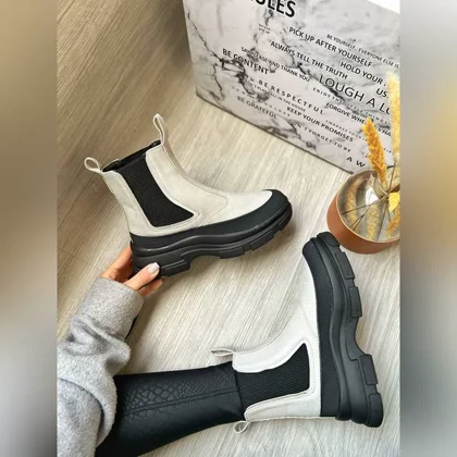 نیم‌بوت برزنتی کاپ‌دار _ 1290